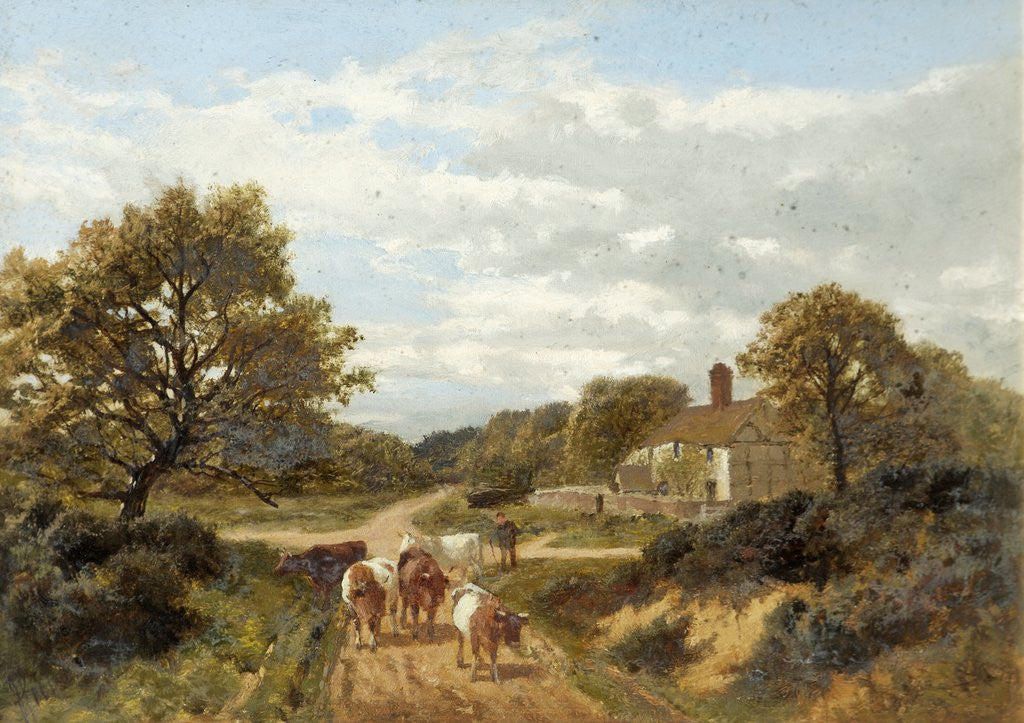 Detail of Hambledon Common Surrey by James Peel