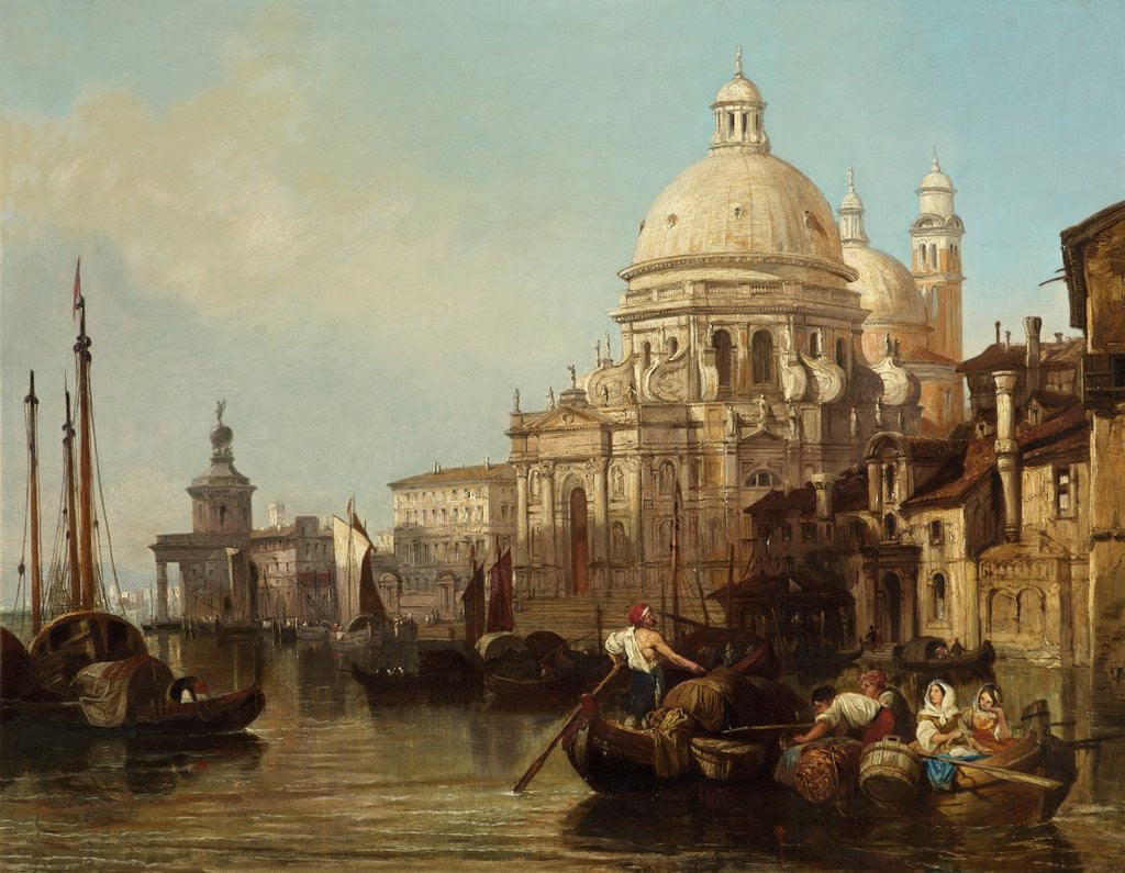 Detail of Venetian Scene by Henry Courtney Selous