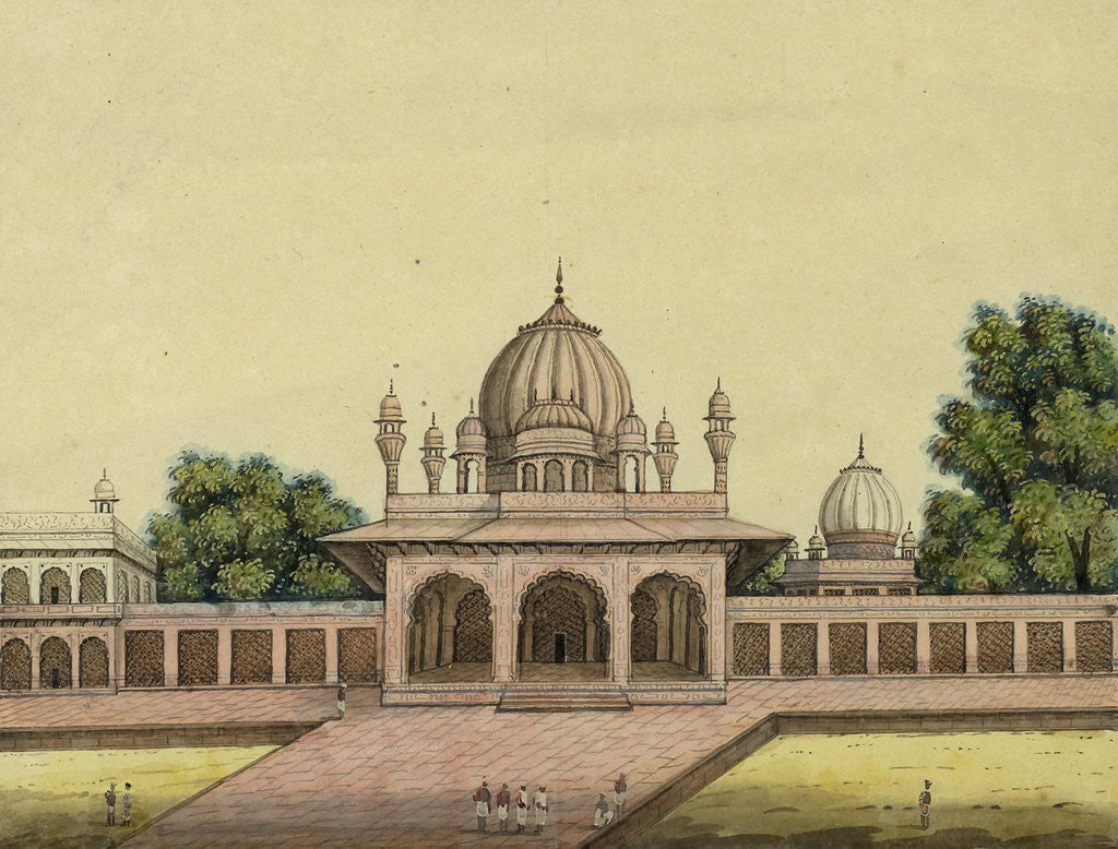 Detail of The Gateway of the Taj by Indian School