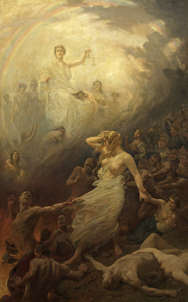 Detail of The Awakening by John Charlton