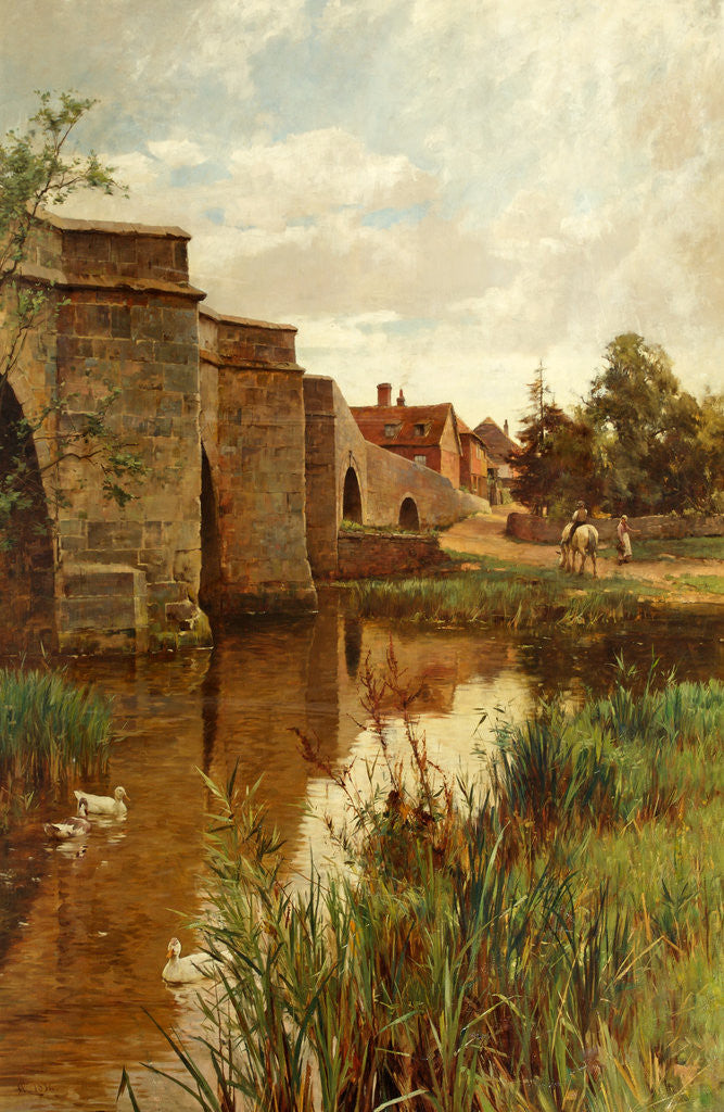 Detail of The Bridge by Alfred Glendening Jnr