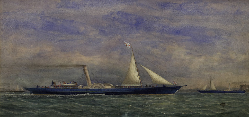 Detail of The Royal Yacht 'Victoria and Albert I' by W. Leighton Leitch