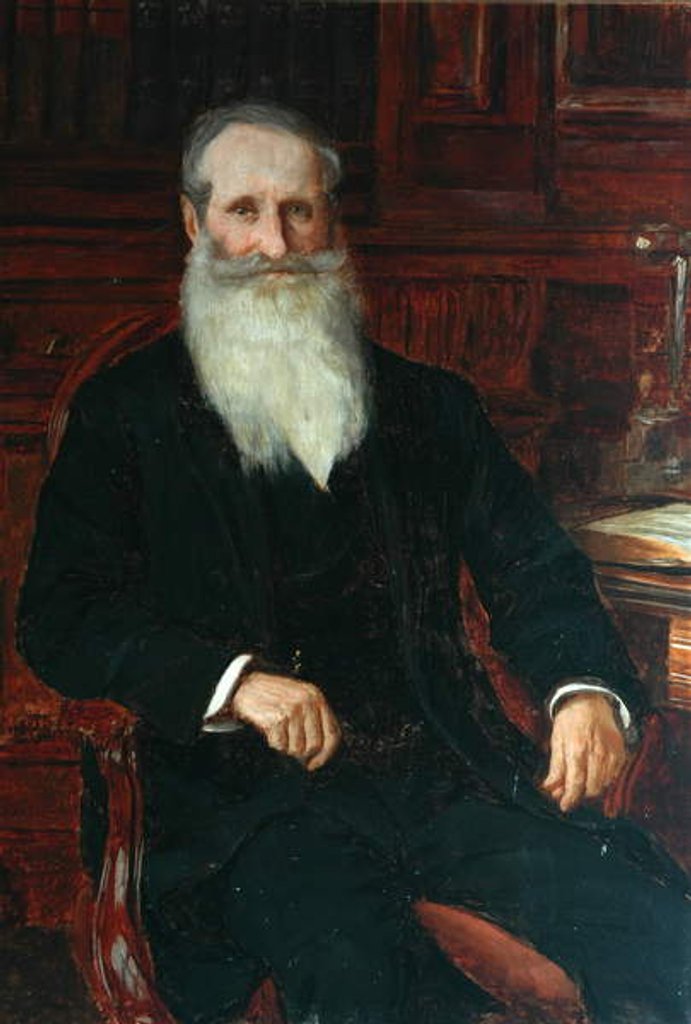 Detail of Sir Isaac Holden by James Charles