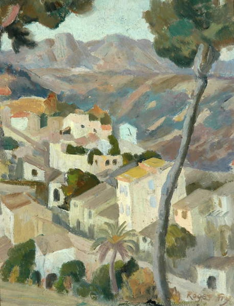 Detail of Continental Landscape, 1900s by Roger Eliot Fry