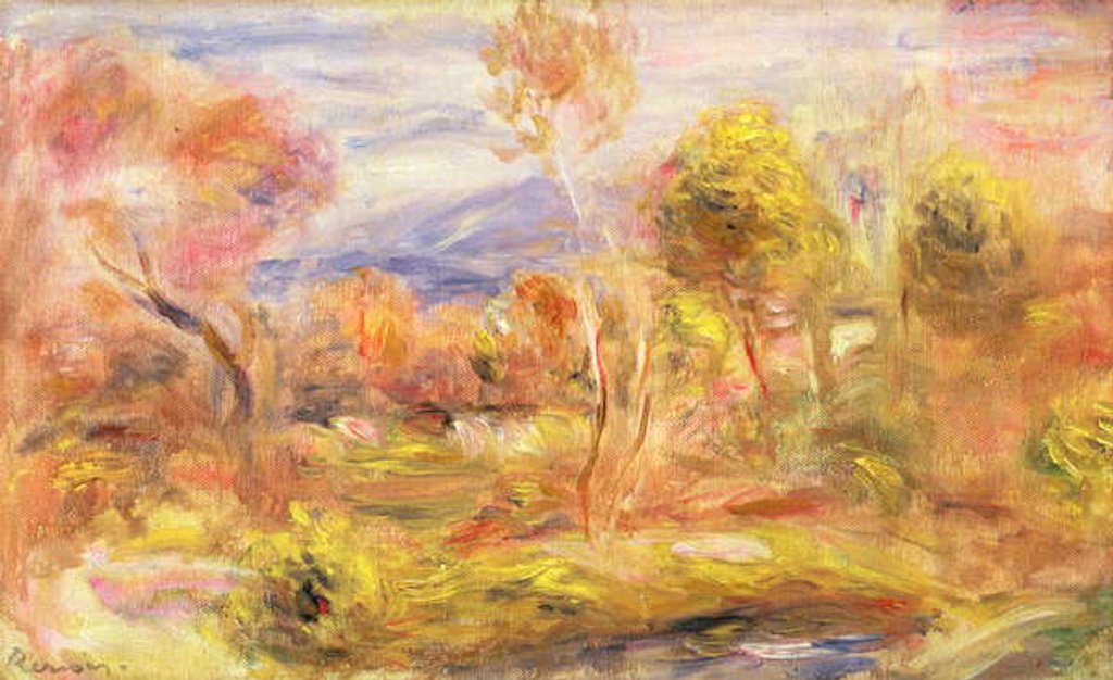 Detail of Glade, c.1909 by Pierre Auguste Renoir