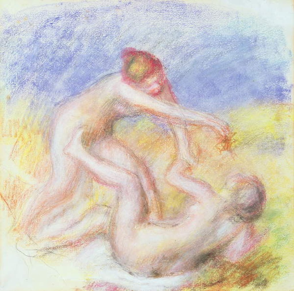 Detail of Two Nudes by Pierre Auguste Renoir