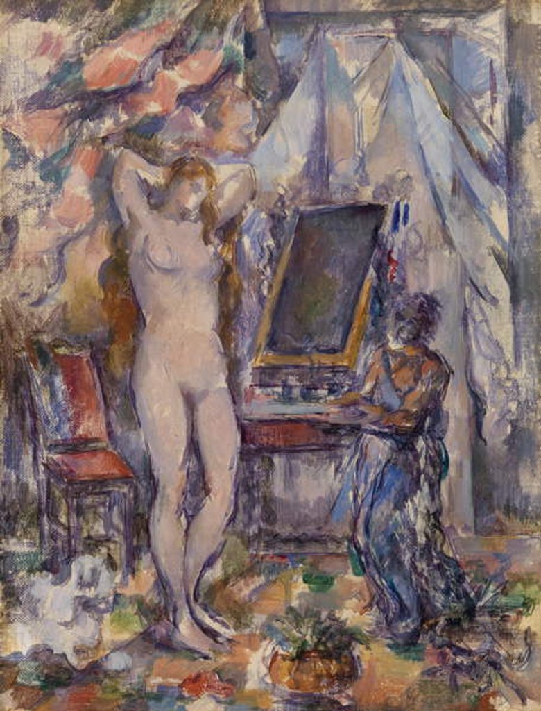 Detail of The Toilette, 1885-90 by Paul Cezanne