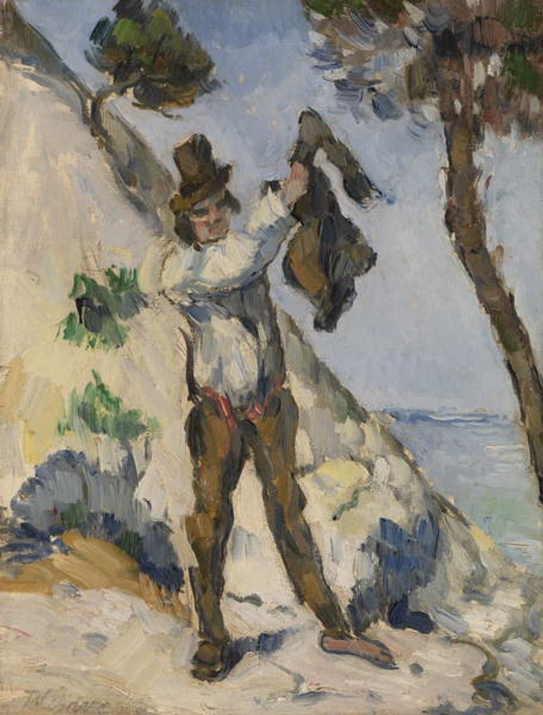 Detail of Man with a Vest, c.1873 by Paul Cezanne