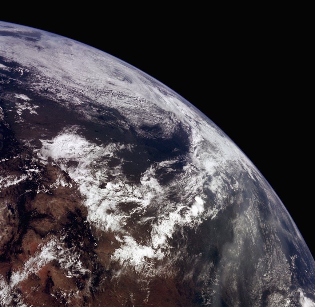 Detail of Earth Seen From Space by Corbis