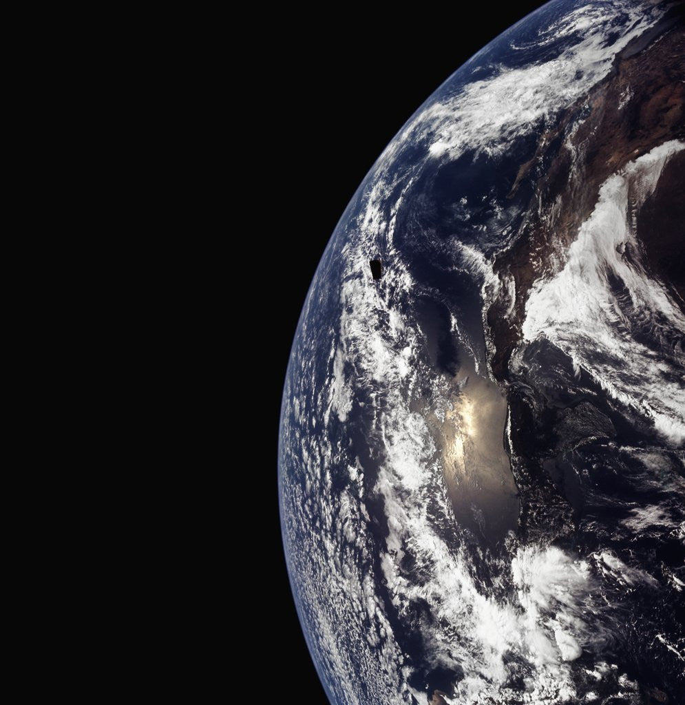 Detail of Yucatan Peninsula Seen From Space by Corbis