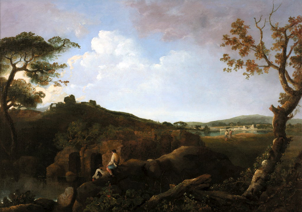 Detail of The Alban Hills by Richard Wilson