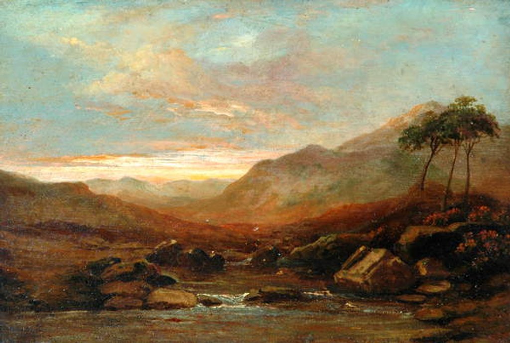 Detail of Landscape, 1822 by Samuel Bough