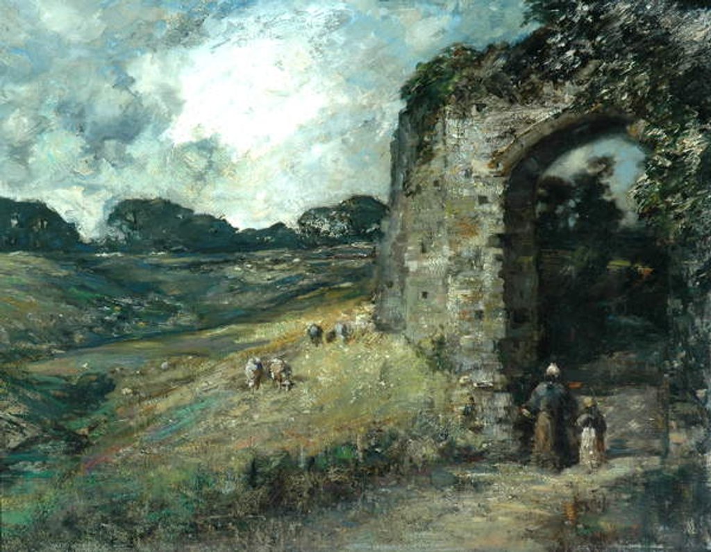 Detail of New Gate, Winchelsea, 1904 by Herbert Goodall