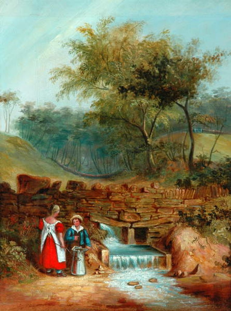 Detail of Old Well, Birks Hall, Halifax by Walter Heath