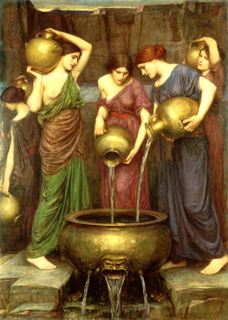 Detail of Danaides, 1904 by John William Waterhouse