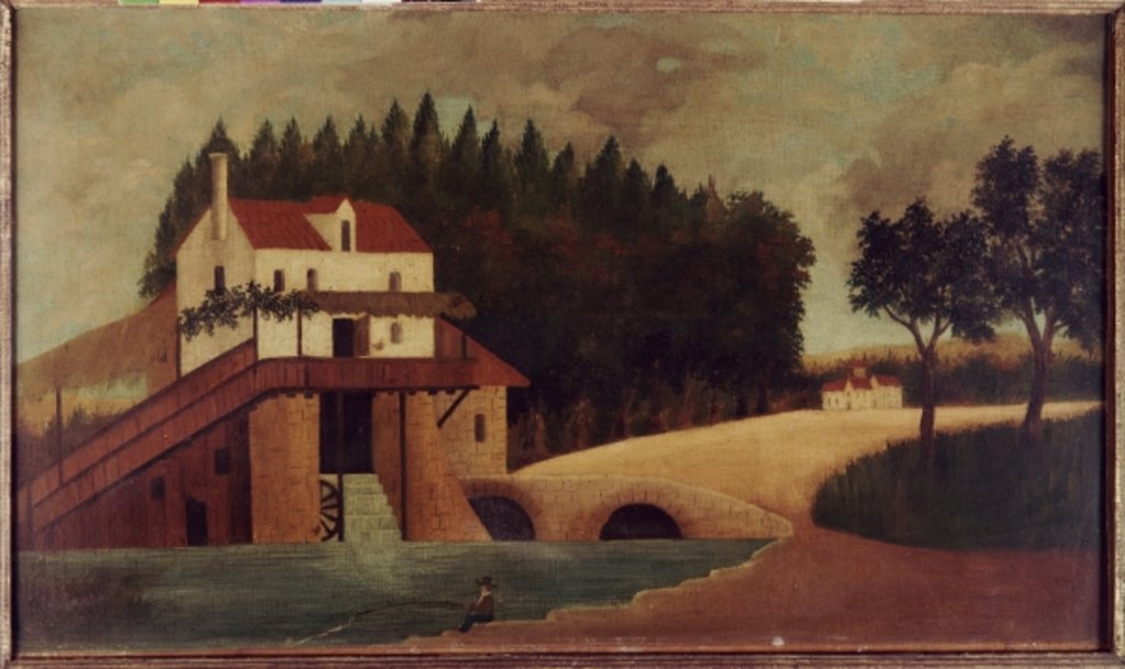 Detail of The Mill, c.1896 by Henri J.F. Rousseau