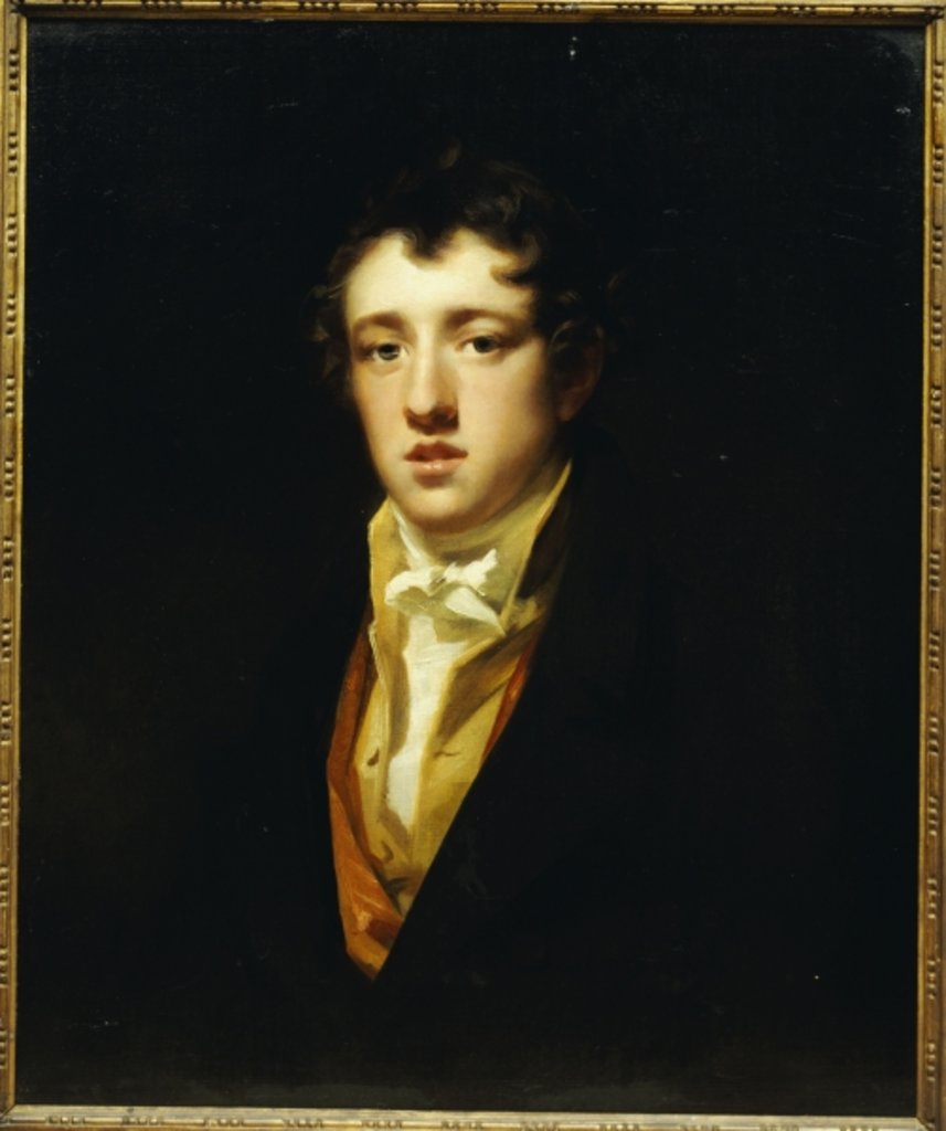 Detail of Portrait of Sir Andrew Agnew of Lochnaw, Seventh Baronet by Henry Raeburn