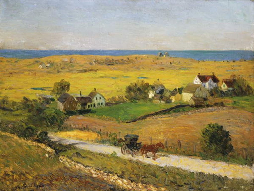 Detail of New England Landscapes by William James Glackens