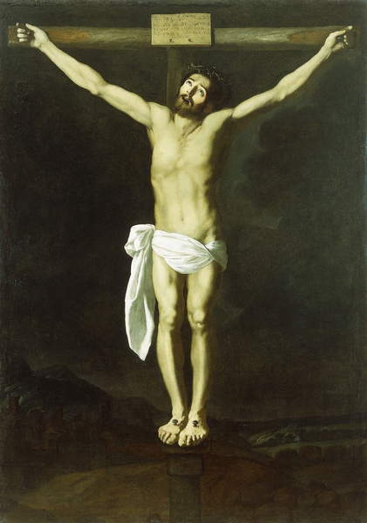 Detail of The Crucifixion by Francisco de Zurbaran