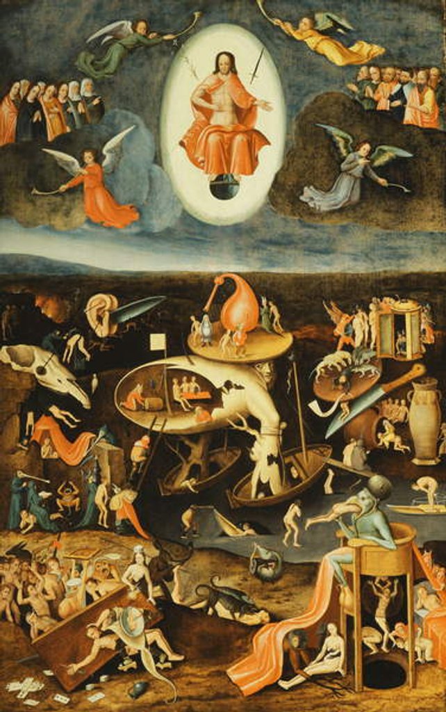 Detail of The Last Judgement by Hieronymus Bosch