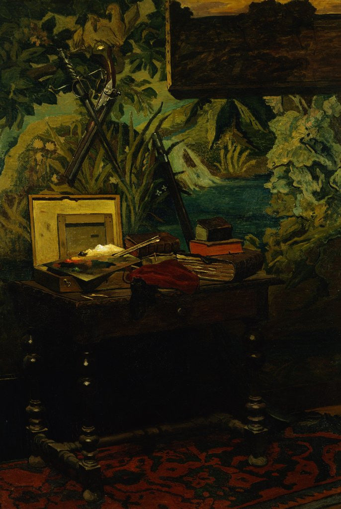 Detail of Studio Corner by Claude Monet