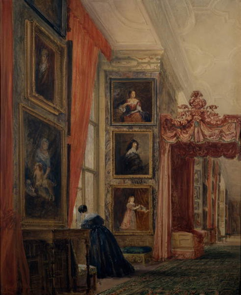 Detail of The Long Gallery at Hardwick by David Cox