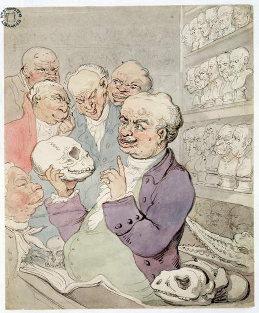 Detail of A Piccadilly Lecture in 1803 by Thomas Rowlandson