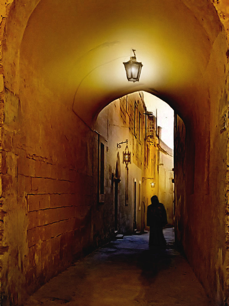 Detail of old alleyway by Alexandra Stanek