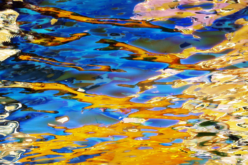 Detail of Venetian Water Colors 3 by Dee Smart