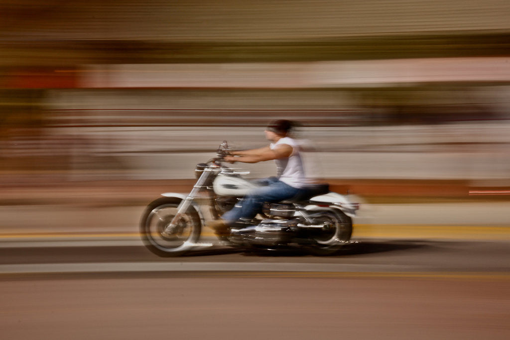 Detail of Motorcycle by Ron Hendricks