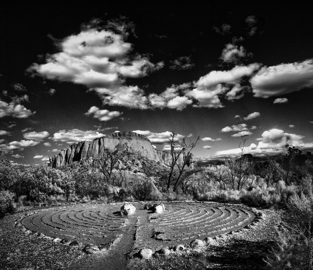 Detail of Labyrinth, New Mexico by Dee Smart