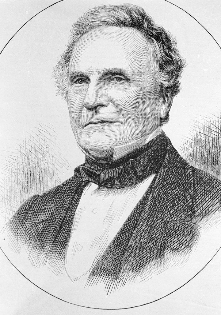 Detail of Portrait of Charles Babbage by Corbis