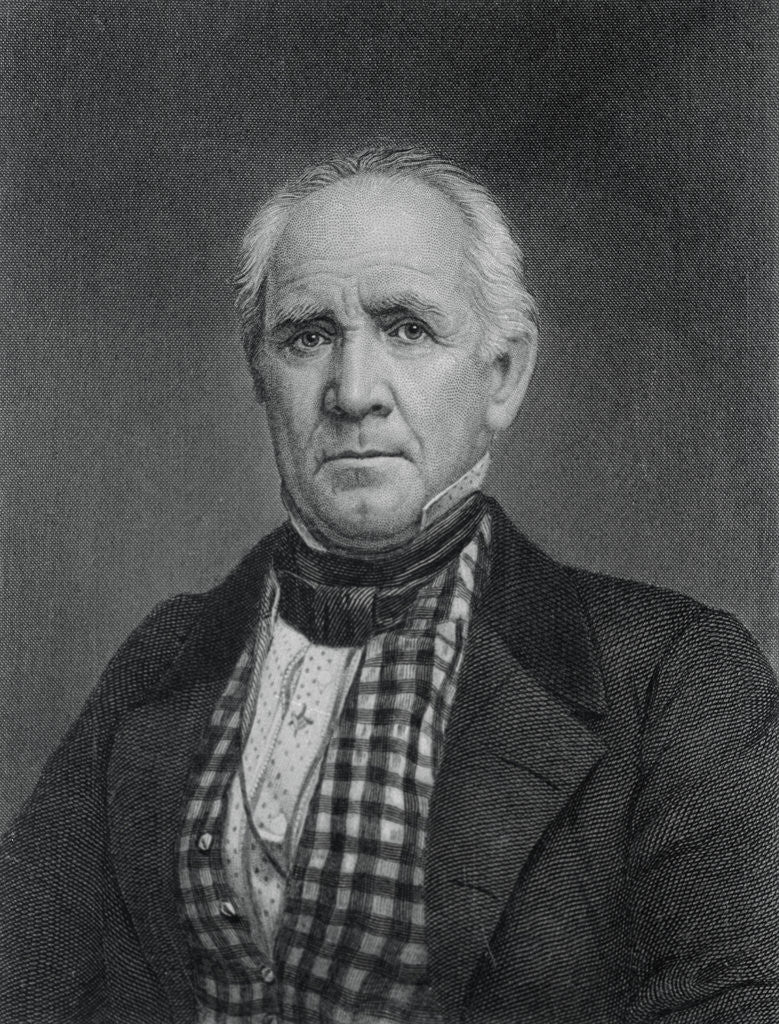 Detail of Portrait of Sam Houston by Corbis