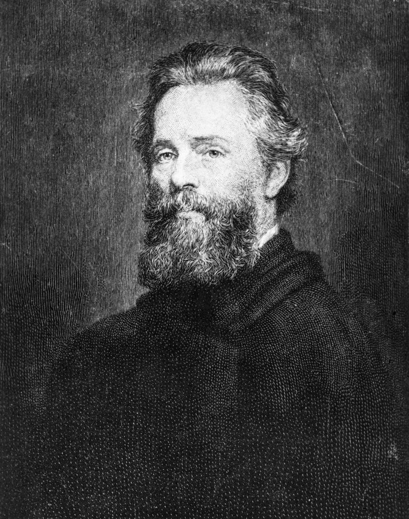 Detail of Portrait of Herman Melville by Corbis