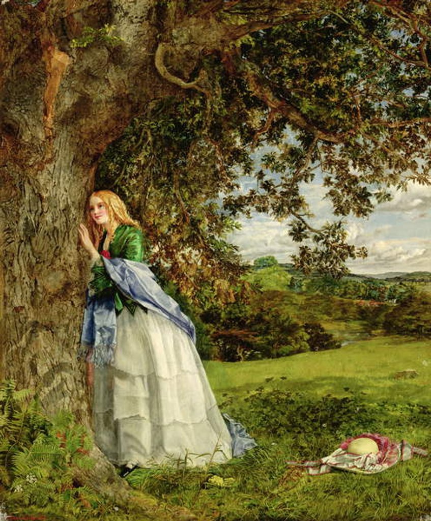 Detail of The Talking Oak, 1857 by William Maw Egley