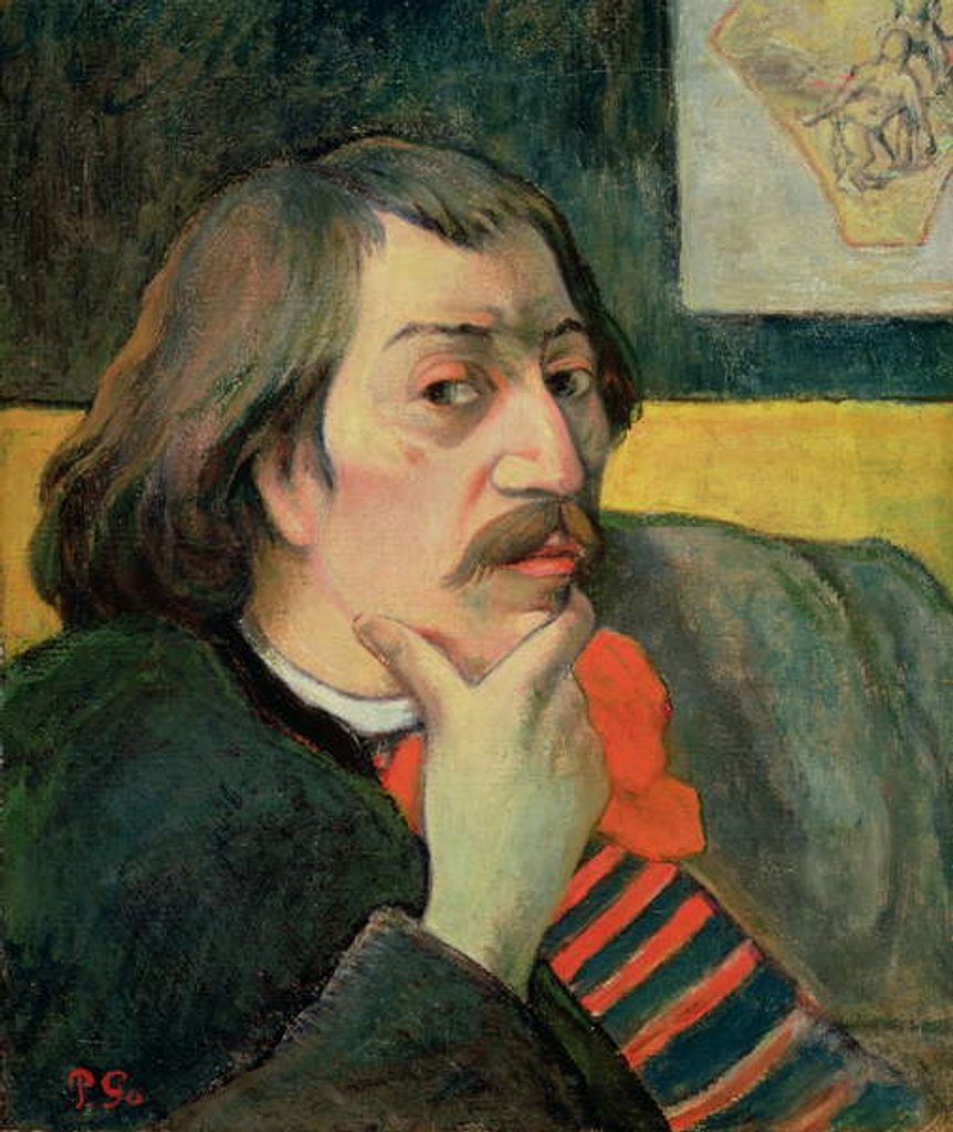 Detail of Self Portrait, c.1893 by Paul Gauguin