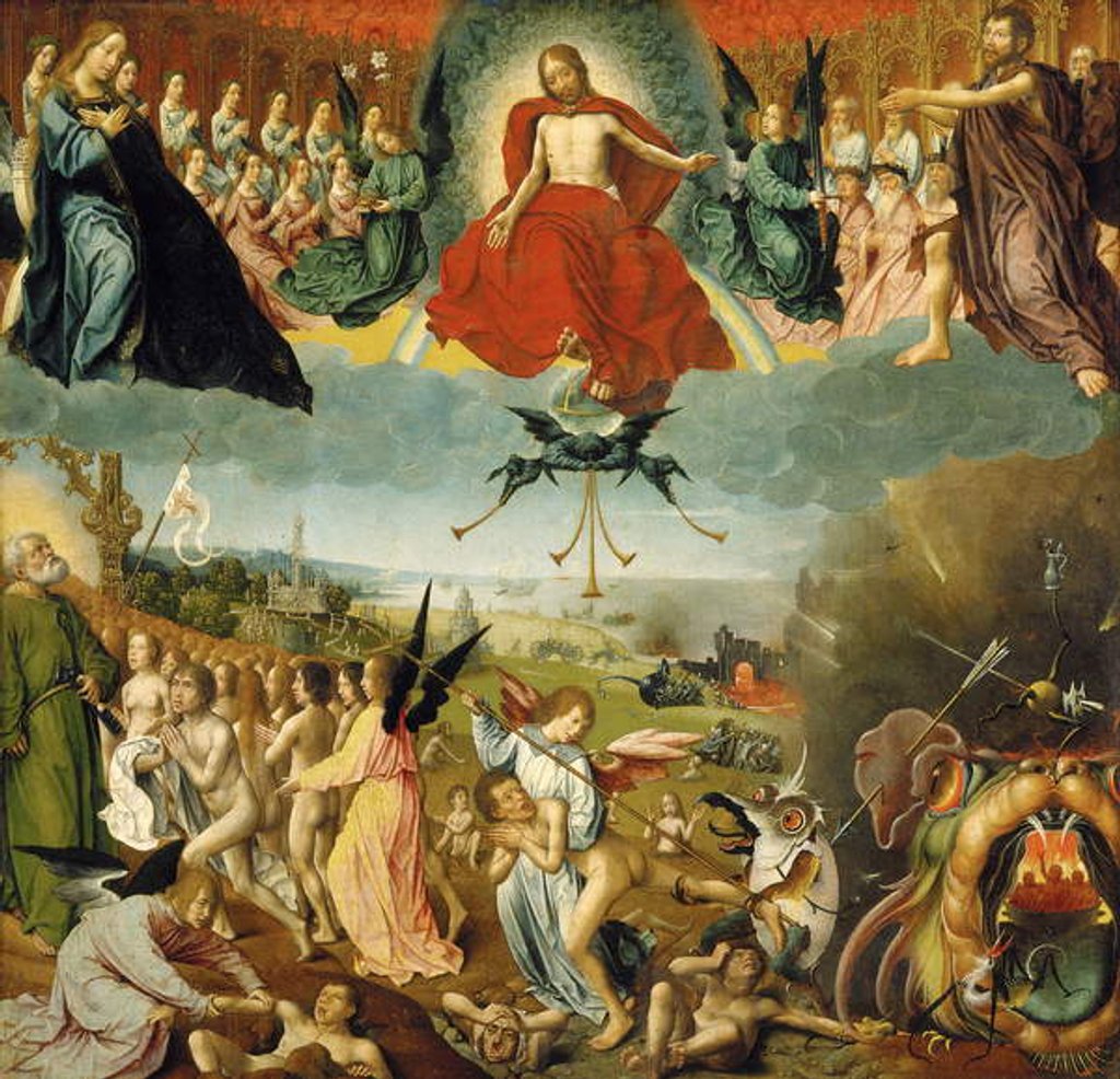 Detail of The Last Judgement, c.1525 by Jan II Provost