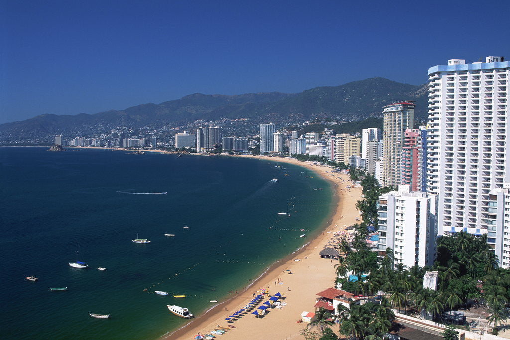 Detail of Acapulco Beach, Mexico by Corbis