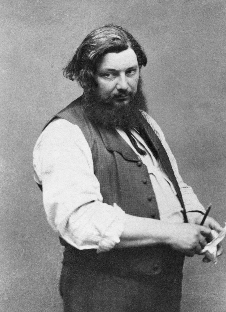 Detail of Portrait of Gustave Courbet by Corbis