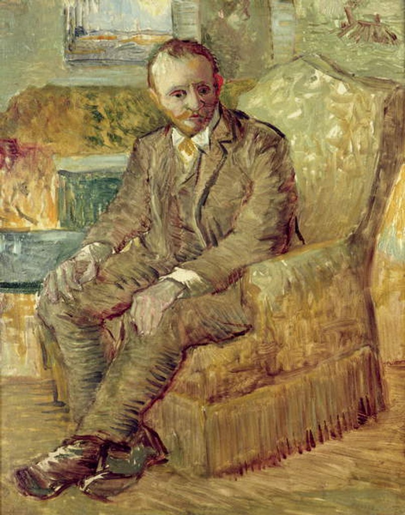 Detail of Portrait of Alexander Reid, c.1887 by Vincent van Gogh