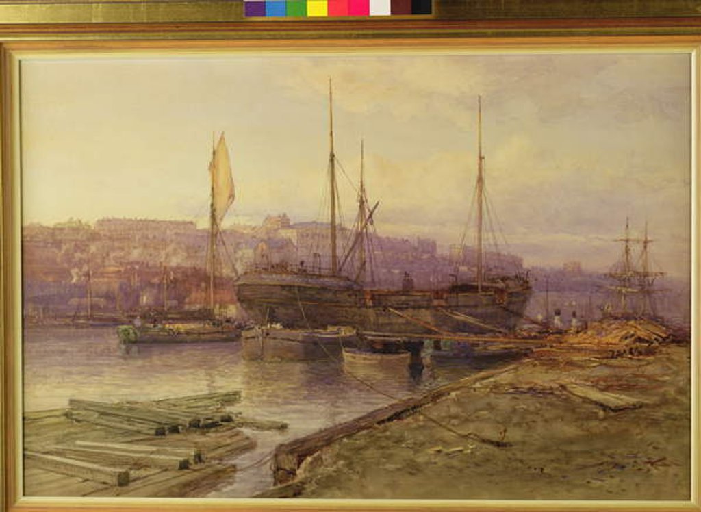 Detail of Bristol Docks, 1896 by Arthur Wilde Parsons