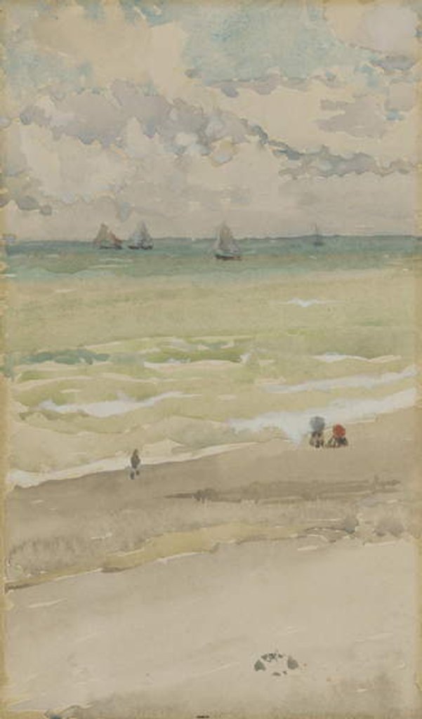 Detail of The Seashore, c.1885 by James Abbott McNeill Whistler