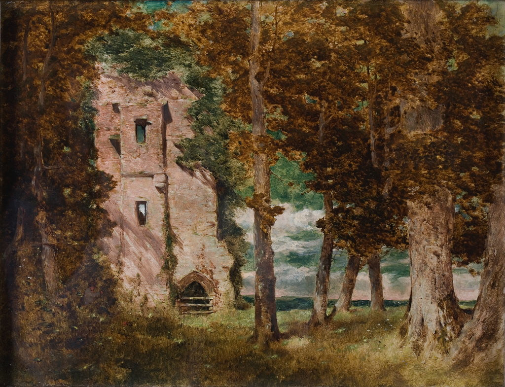 Detail of Ruins of Kirkoswald Castle, Cumberland by William James Blacklock