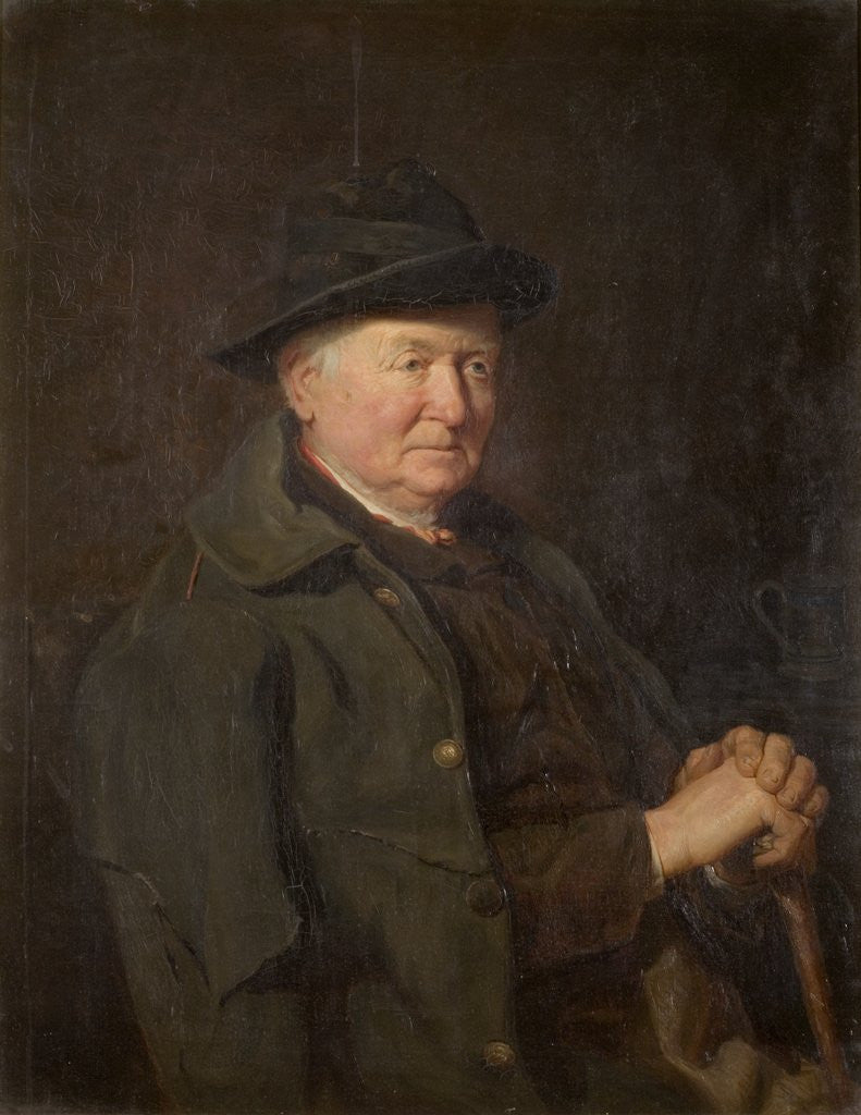 Detail of Portrait of an Old Man by Thomas Sword Good