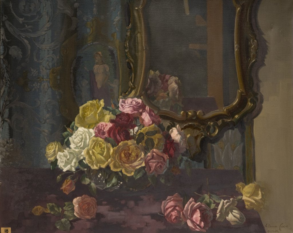 Detail of Roses by A. Duncan Carse