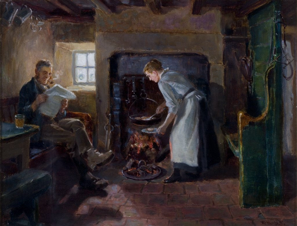 Detail of Meal Time by Ralph Hedley