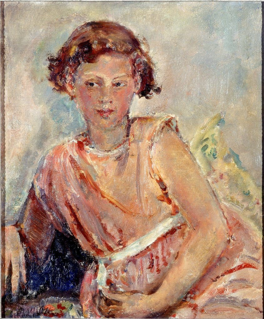 Detail of In Pensive Mood by Dame Ethel Walker