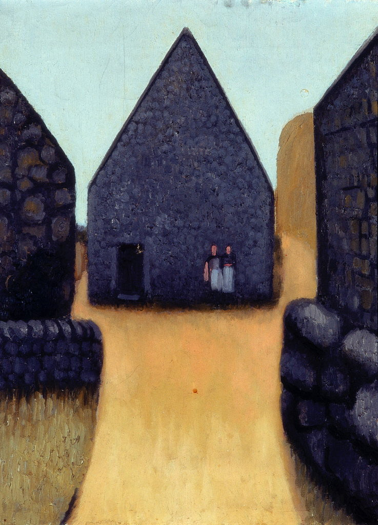 Detail of Trewithal Farm by Ruth Adams