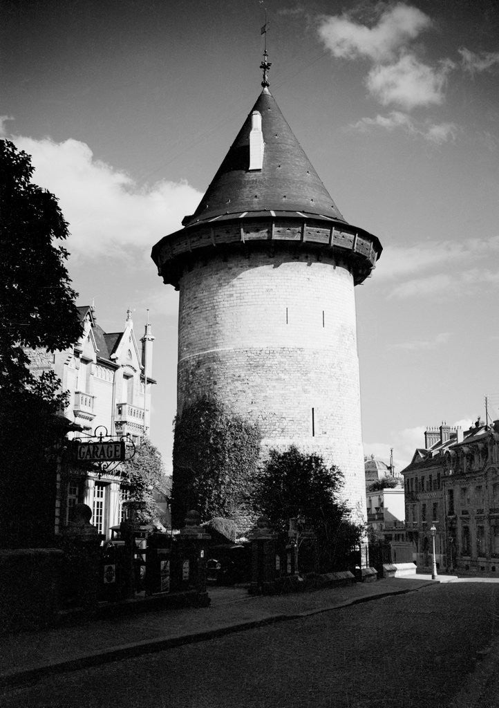 Detail of Castle of Rouen Where Joan of Arc was Imprisoned by Corbis