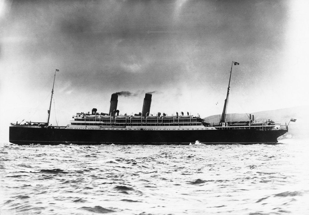 Detail of Ocean Liner Empress of Ireland by Corbis